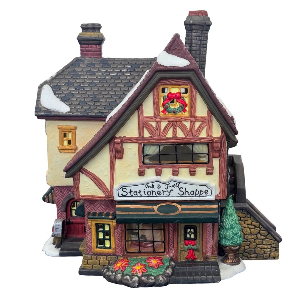 Santas Workbench 2000 Ink & Twill‎ Stationery Shoppe Christmas Village House